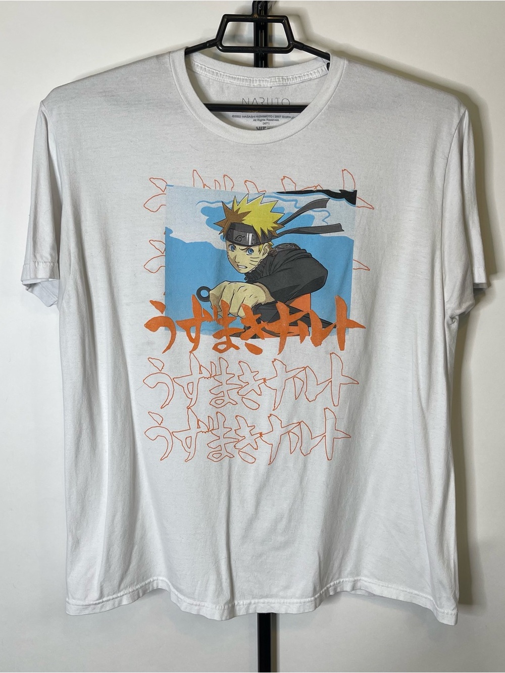 Naruto Shippuden Naruto Uzumaki Graphic Shirt Size XL Men’s